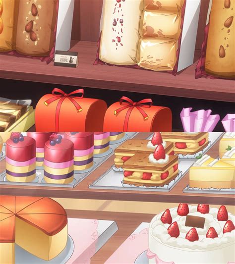 anime pastries